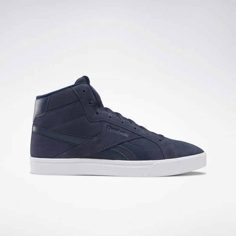Tenisi Reebok Royal Complete 3.0 Mid Barbati Albastri/Albi Romania SU9112DB